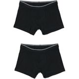 HEMA Herenboxers Kort Xtra Comfort Grote Maten - 2 Stuks Zwart (zwart)
