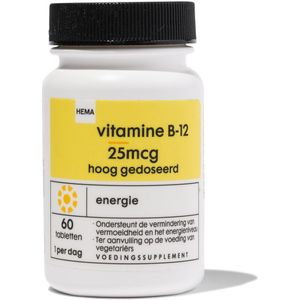 HEMA Vitamine B-12 25mcg - 60 Stuks
