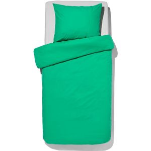 HEMA Dekbedovertrek Zacht Katoen 140x200/220 Helder Groen (felgroen)