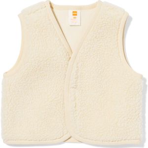 HEMA Babygilet Teddy Ecru (ecru)