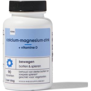 HEMA Calcium-magnesium-zink + Vitamine D - 90 Stuks