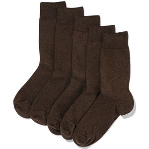 HEMA Herensokken - 5 Paar Bruin (bruin)