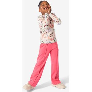 HEMA Kinderbroek Met Siernaad Roze (roze)