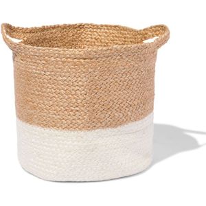 HEMA Jute Mand Wit