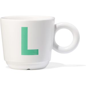 HEMA Mok 280ml Letter L