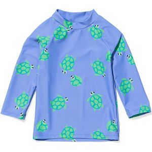 HEMA Babyshirt UV-beschermend Blauw (blauw)