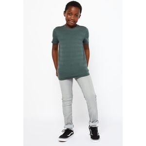 HEMA Kinder Broek Jogdenim Skinny Fit Grijs (grijs)