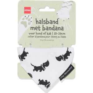 HEMA Takkie Halsband Met Bandana Voor Hond Of Kat 18-29cm