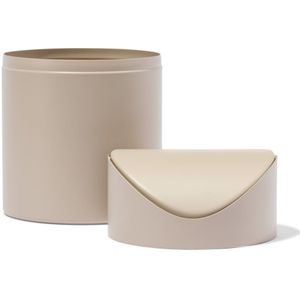 HEMA Prullenbakje 1L Zand (zand)
