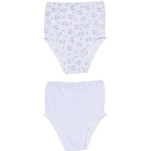 HEMA Damesslips - 2 Stuks Wit (wit)