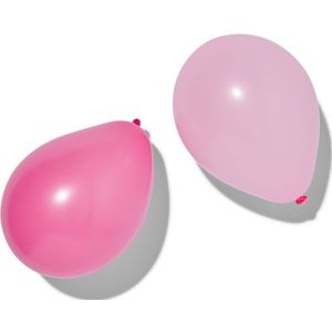 HEMA Ballonnen 23cm Roze/rood - 20 Stuks