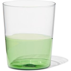 HEMA Waterglas 320ml Tafelgenoten Glas Met Groen