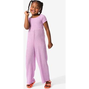 HEMA Kinderjumpsuit Smock Paars (paars)