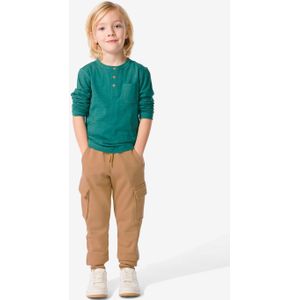 HEMA Kinder Cargo Sweatbroek Zand (zand)