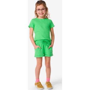 HEMA Kinder Sweatshort Groen (groen)