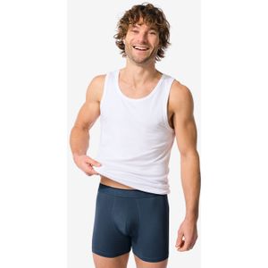 HEMA Herenboxers Comfort Perfect - 2 Stuks Donkerblauw (donkerblauw)