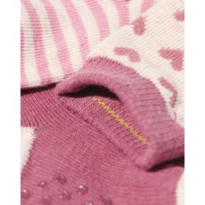 HEMA Baby Sokken Met Katoen - 5 Paar Roze (roze)