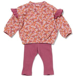 HEMA Kledingset Baby Legging En Sweater Roze (roze)