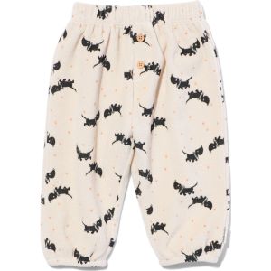 HEMA Takkie Newborn Broek Velour Lichtgrijs (lichtgrijs)