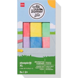 HEMA Stoepkrijt XL Duo - 3 Stuks