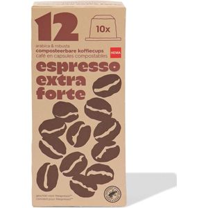 HEMA Composteerbare Cups Extra Forte - 10 Stuks