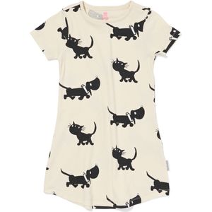 HEMA Takkie En Siepie Kinder Nachthemd Rib Wit (wit)