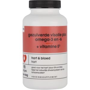 HEMA Gezuiverde Visolie Plus Omega-3 En -6 + Vitamine E� - 90 Stuks