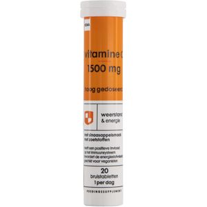 HEMA Vitamine C 1500mg Hoog Gedoseerd - 20 Bruistabletten
