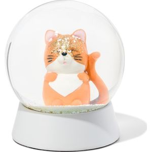 HEMA Sneeuwbol Kat 12cm