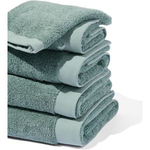 HEMA Handdoeken - Hotel Extra Zacht Zeegroen (zeegroen)