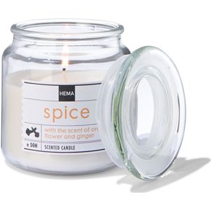 HEMA Geurkaars In Glazen Pot �10x11 Spice