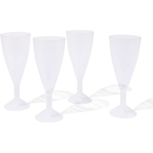 HEMA Champagneglazen Herbruikbaar 4 Stuks