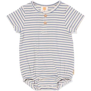 HEMA Newborn Jumpsuit Strepen Ecru (ecru)