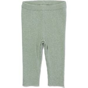 HEMA Newborn Legging Rib Gebreid Groen (groen)