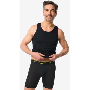 HEMA Heren Sportboxershort Zwart (zwart)