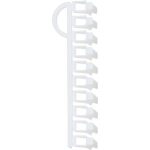 HEMA Glijders Voor U-rails Wit - 10 Stuks (wit)