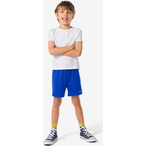 HEMA Kinder Sportbroek Kort Blauw (blauw)