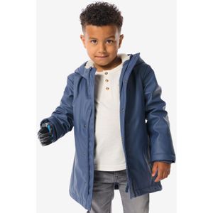 HEMA Kinderjas Met Capuchon Blauw (blauw)