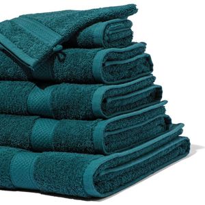 HEMA Handdoeken - Zware Kwaliteit Donkergroen (donkergroen)