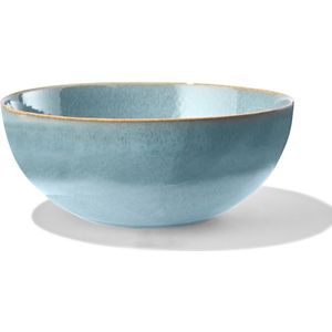HEMA Schaal Ø26cm Porto Reactief Glazuur Blauw (blauw)