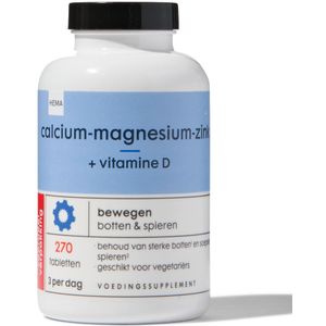 HEMA Calcium-magnesium-zink + Vitamine D - 270 Stuks