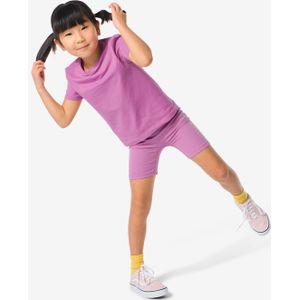 HEMA Kinder Korte Sportlegging Naadloos Roze (roze)