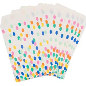 HEMA Uitdeelzakjes Confetti 25x15 - 8 Stuks