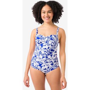 HEMA Damesbadpak Control Blauw (blauw)