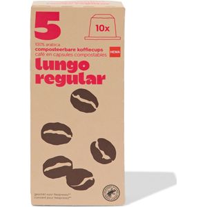 HEMA Composteerbare Cups Lungo Regular - 10 Stuks