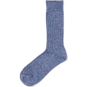 HEMA Herensokken Rib Donkerblauw (donkerblauw)