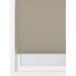 HEMA Plisse Dubbel Verduisterend Witte Achterzijde Taupe (taupe)