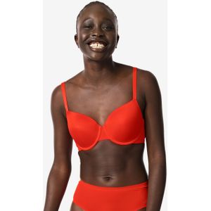 HEMA Voorgevormde Bh Met Beugel Rood (rood)