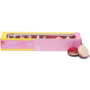 HEMA Macarons Chocolade Roze - 10 Stuks