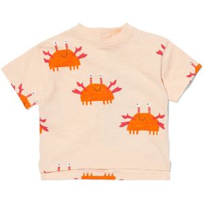HEMA Baby T-shirt Perzik (perzik)